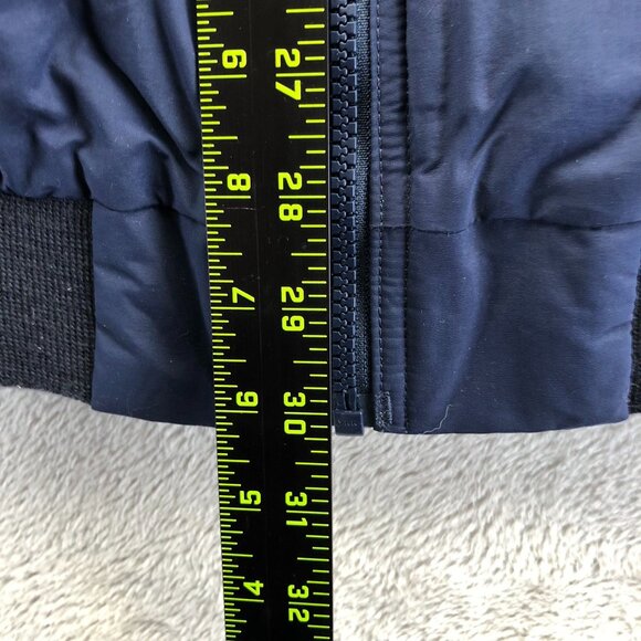 L.L. Bean Mens Bomber Jacket Size XLT Full Zip Stand Collar Outdoors Insulated - Picture 4 of 12